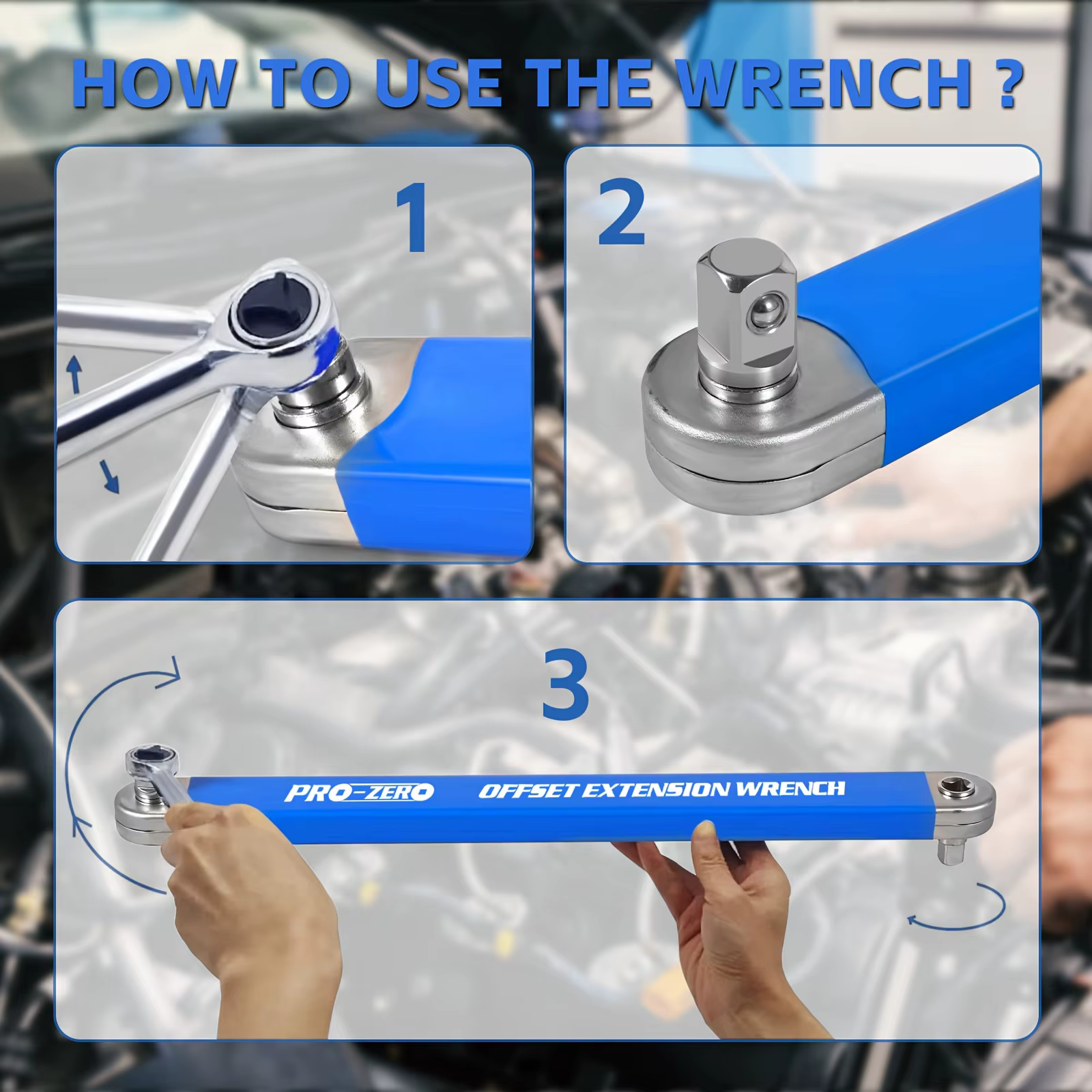 1 clé d'extension robuste