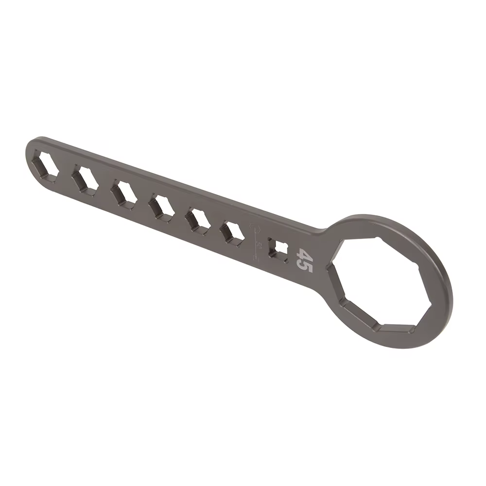 Clé à capuchon de fourche 40mm/41mm/45mm/46mm/48mm/50mm avec outil de réparation de clé d'amortisseur à 8 angles