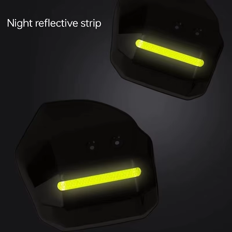 Protection des mains facile à installer et à démonter pour scooter moto ATV avec bande réfléchissante de nuit