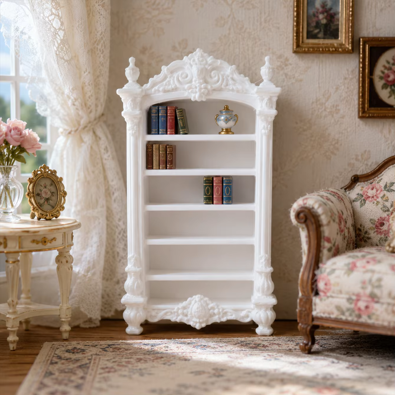 Mini-étagère de rangement pour ornements
