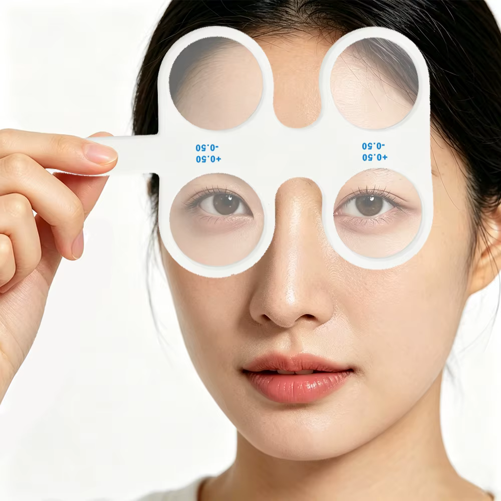 Ocluseur ophtalmique FL-1 à 4 lentilles pour l'entraînement professionnel en optométrie et la correction quotidienne de la vision