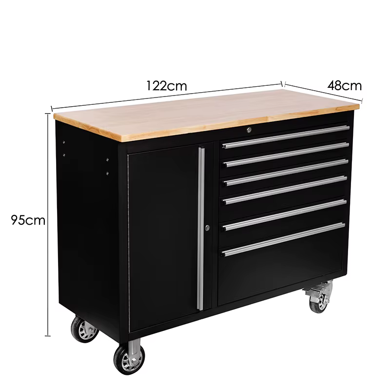 Boîte à outils à 7 tiroirs pour atelier de réparation automobile