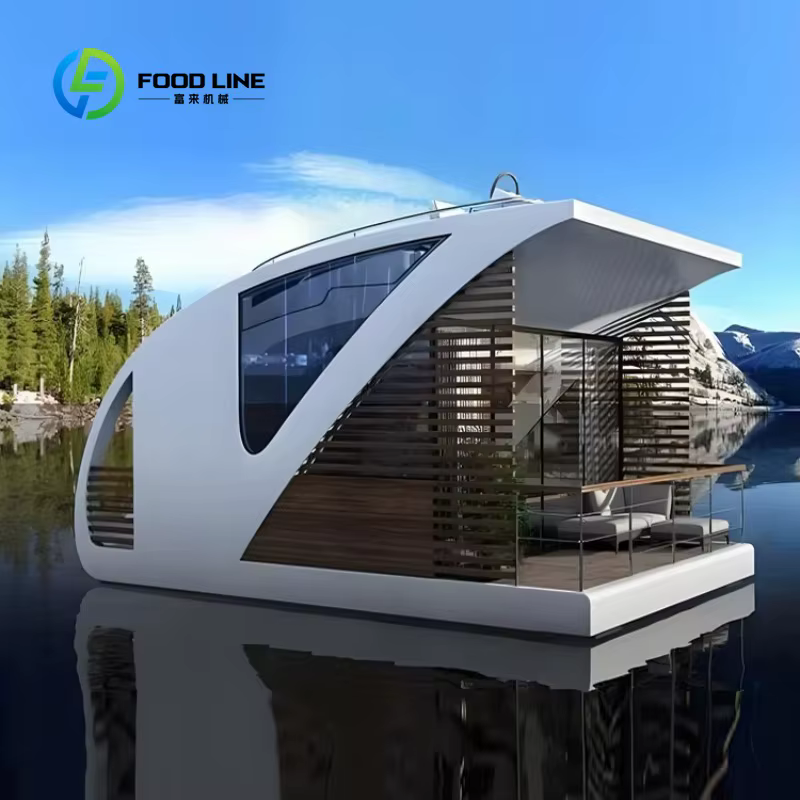 Maison flottante de luxe personnalisée