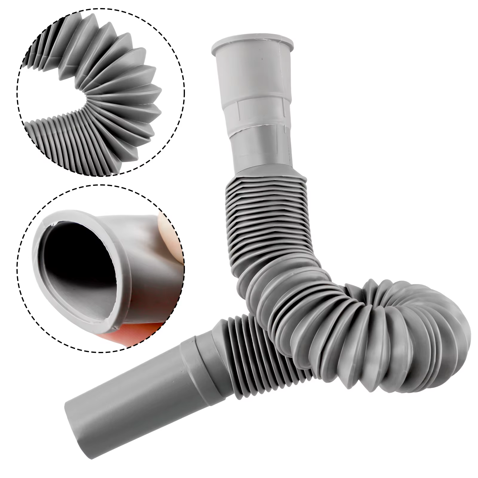Crépine de lavabo de cuisine Flexible universelle en plastique
