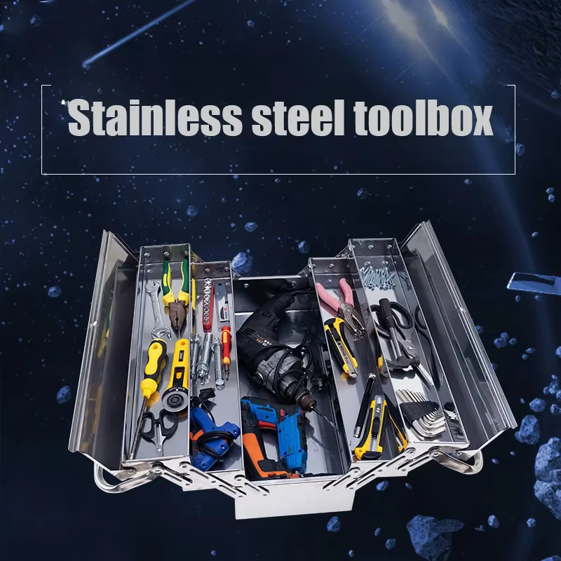 Grande boîte à outils organisateur matériel outil stockage