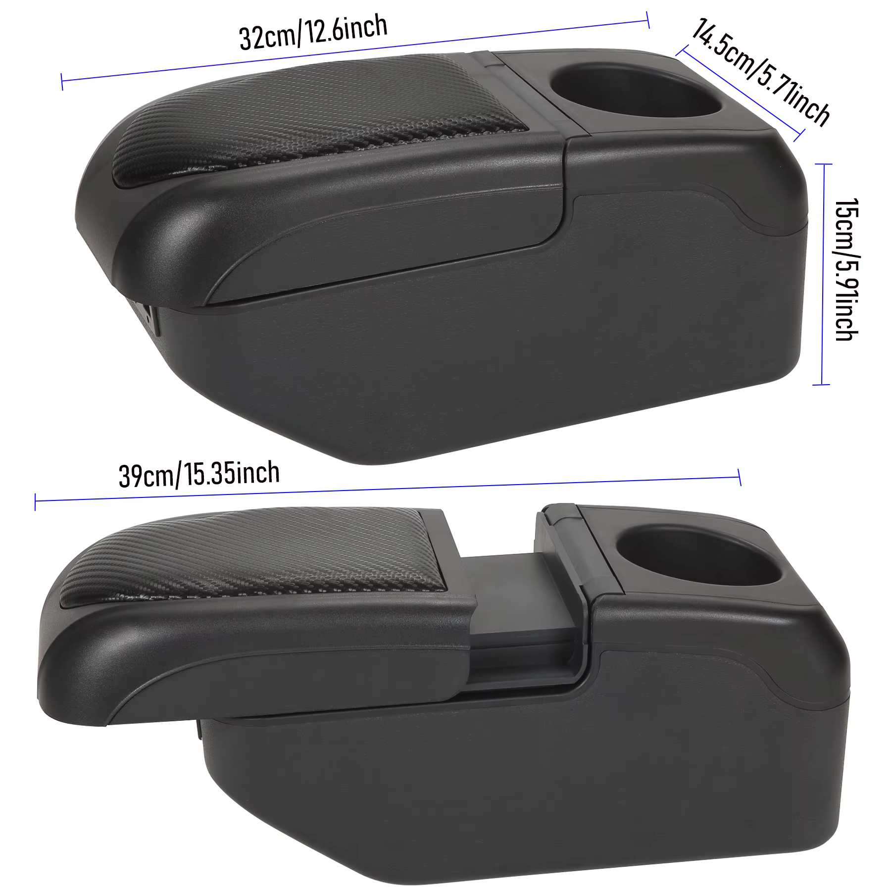 Boîte de rangement pour accoudoir de voiture Nissan Kicks