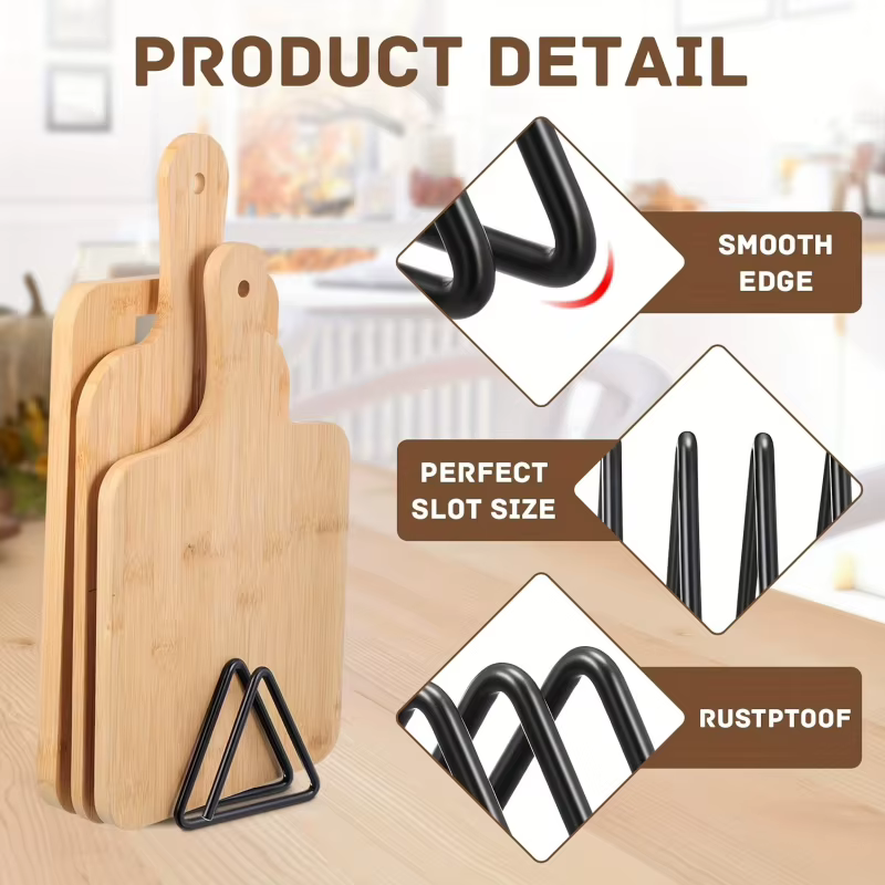Support de rangement pour planches à découper en métal - Porte-planches
