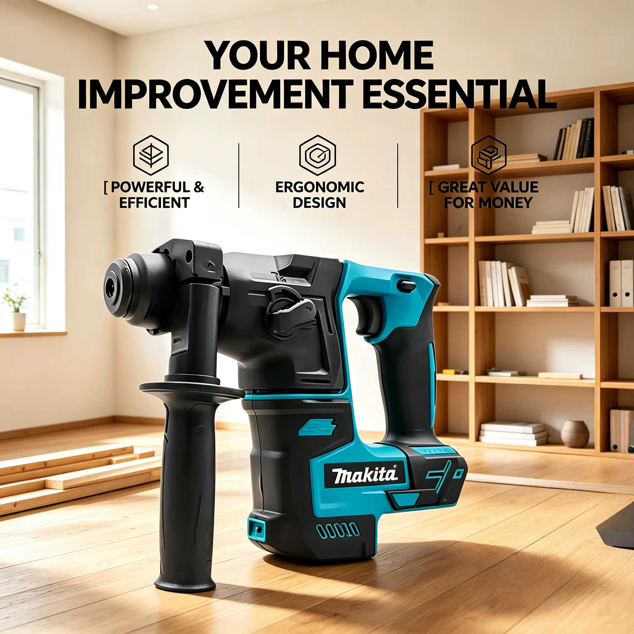 Makita l HR140D Marteau électrique sans balais