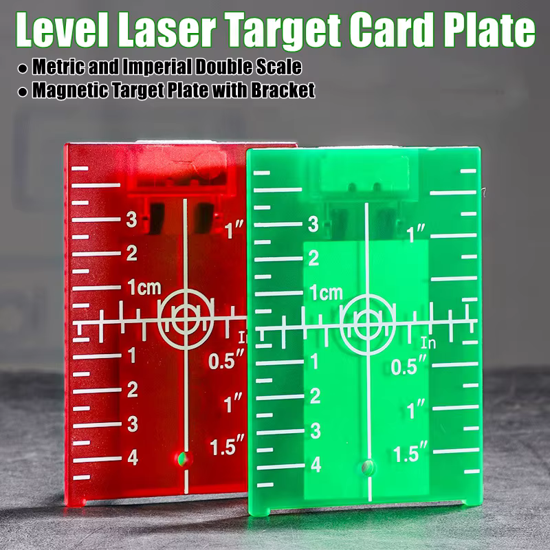 Plaque de ciblage pour niveau laser