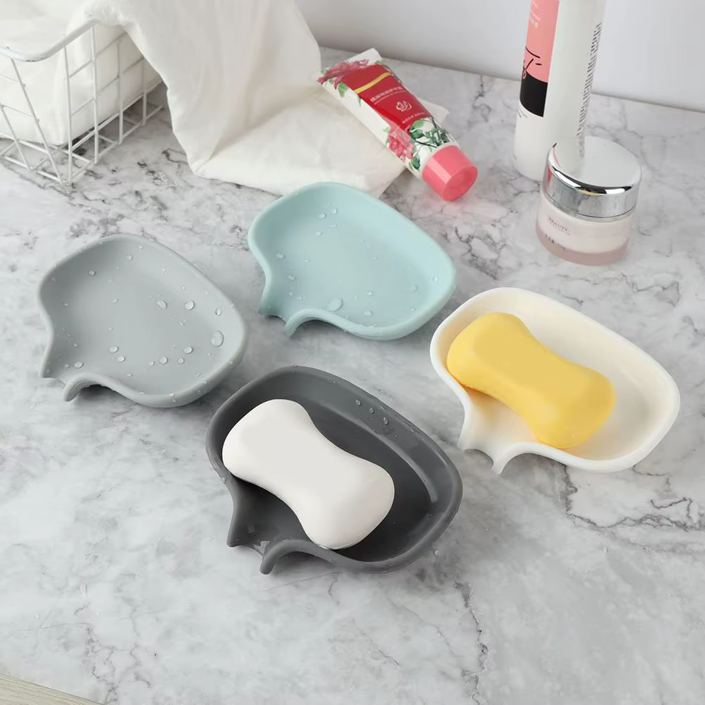 Boîte à savon en Silicone avec Drainage