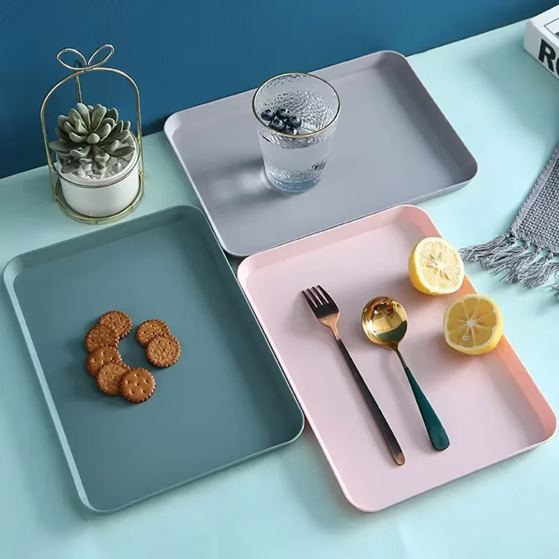 Plateau de service en plastique