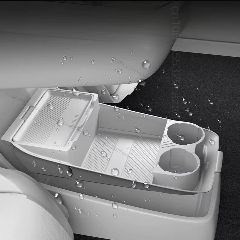 Boîte de rangement pour Console centrale EXLANTIX ET EXEED STERRA ET, plateau de couche inférieure centrale de voiture, organisateur en Silicone, accessoires de rangement
