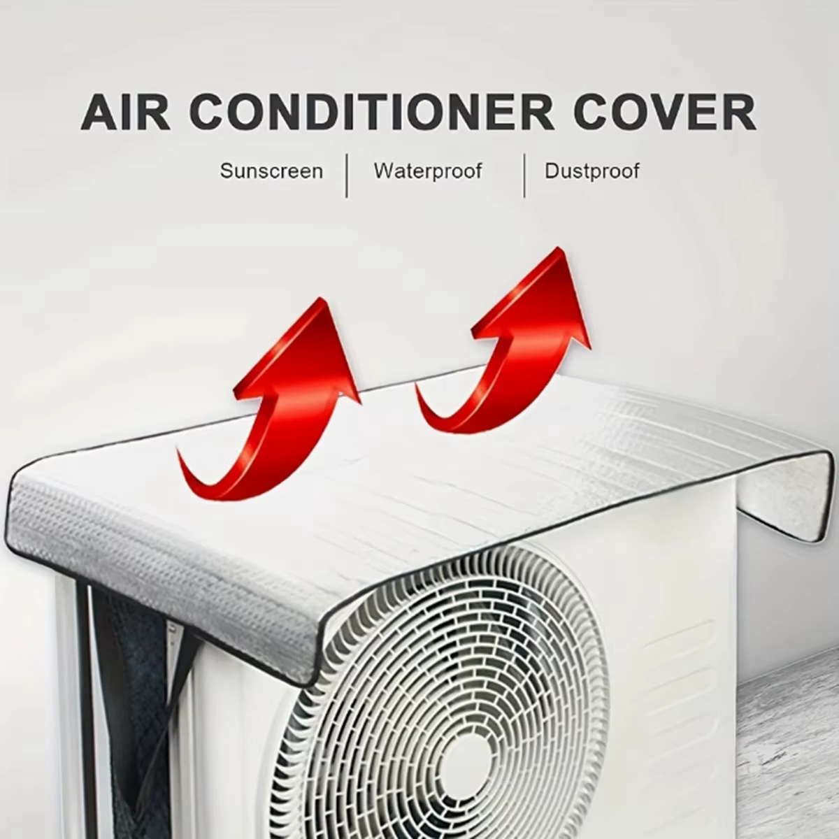 Housse de protection extérieure pour climatiseur