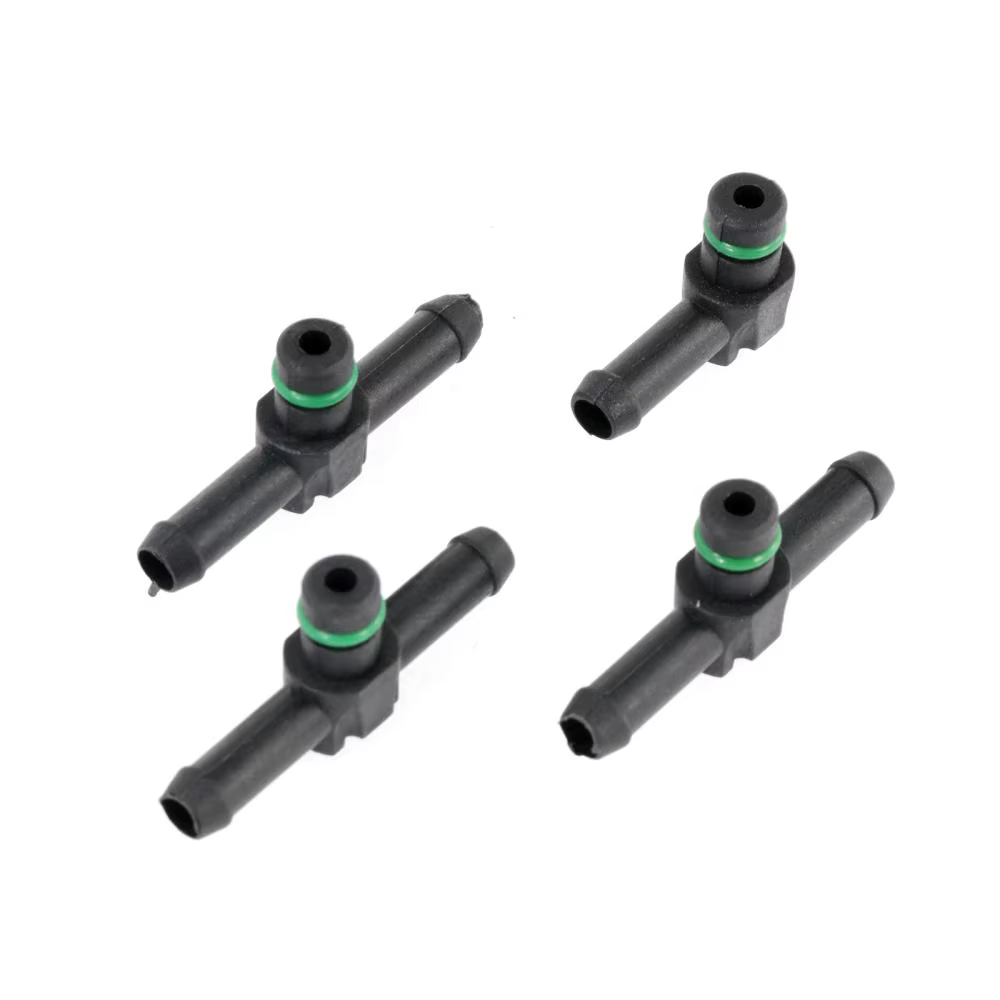 4 connecteurs de tuyau de retour de carburant pour injecteur diesel