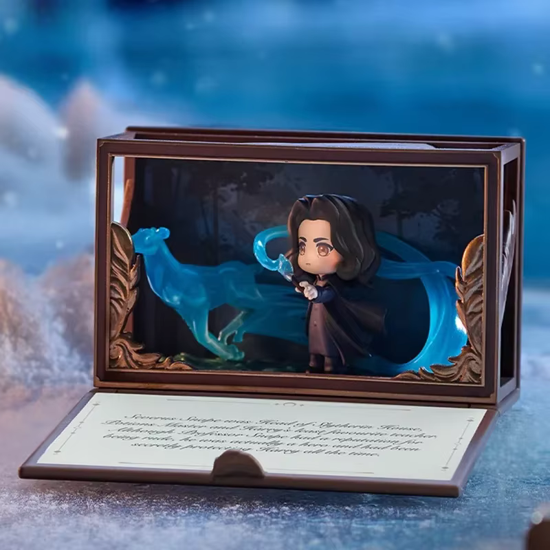 POPMART Harry Potter Poudlard série biographique boîte aveugle devinez sac jouets originaux poupée mignon Anime Figure ornements cadeau