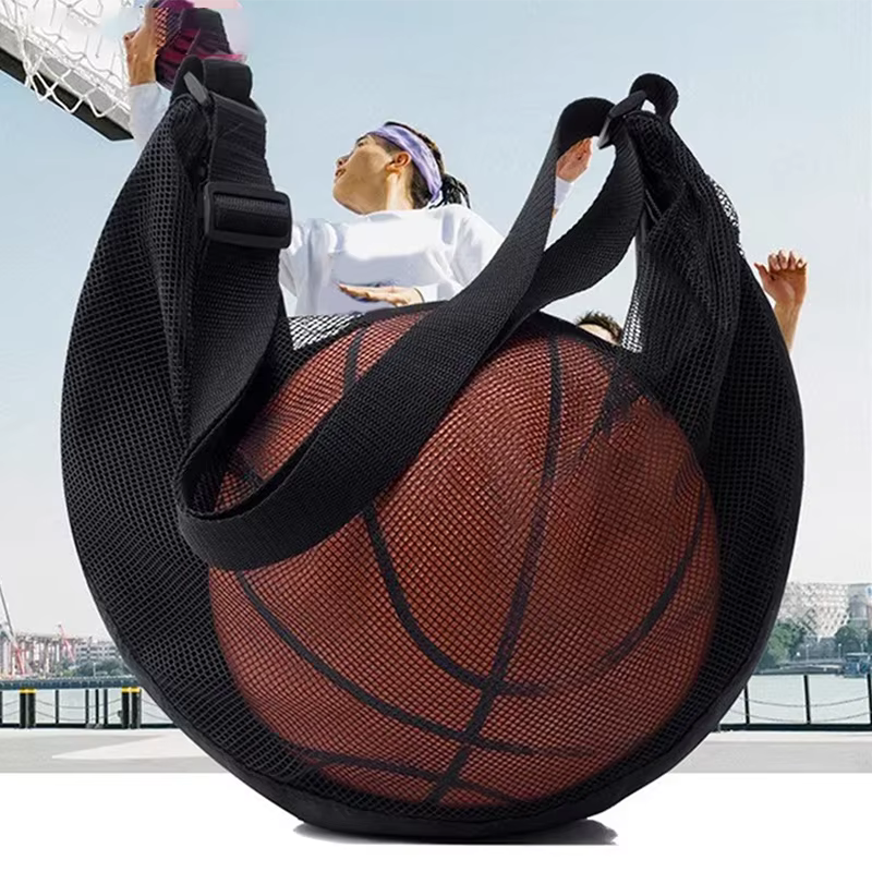 Sac de transport individuel pour ballon avec poche zippée