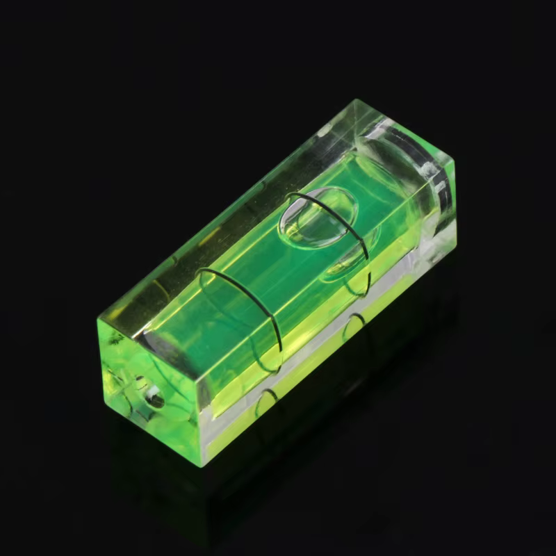 5 Pieces Mini Bubble Spirit Level 10x29mm Picture Hanging Small Square Levels