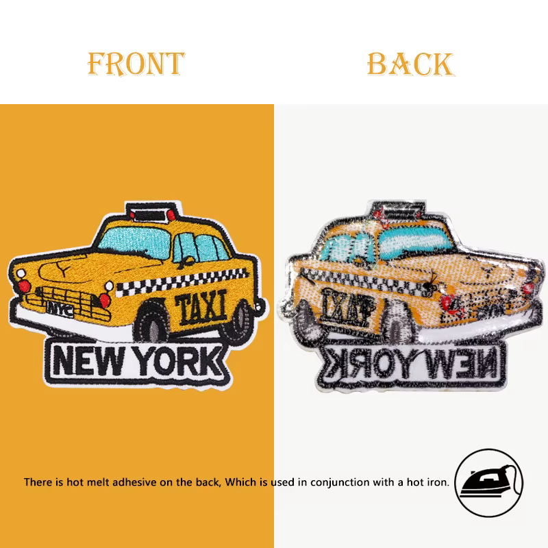 Patch brodé New York Taxi Travel