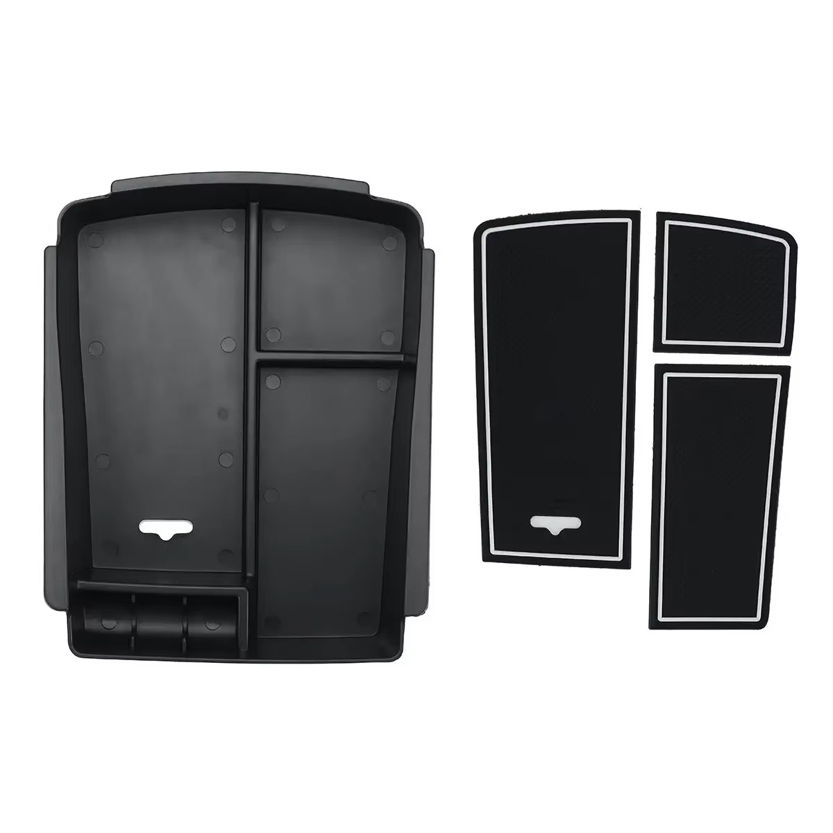 Boîte de rangement d'accoudoir de voiture pour Kia Sorento, console centrale de voiture, 3 coussinets, accessoires intérieurs, 2016, 2017, 2018