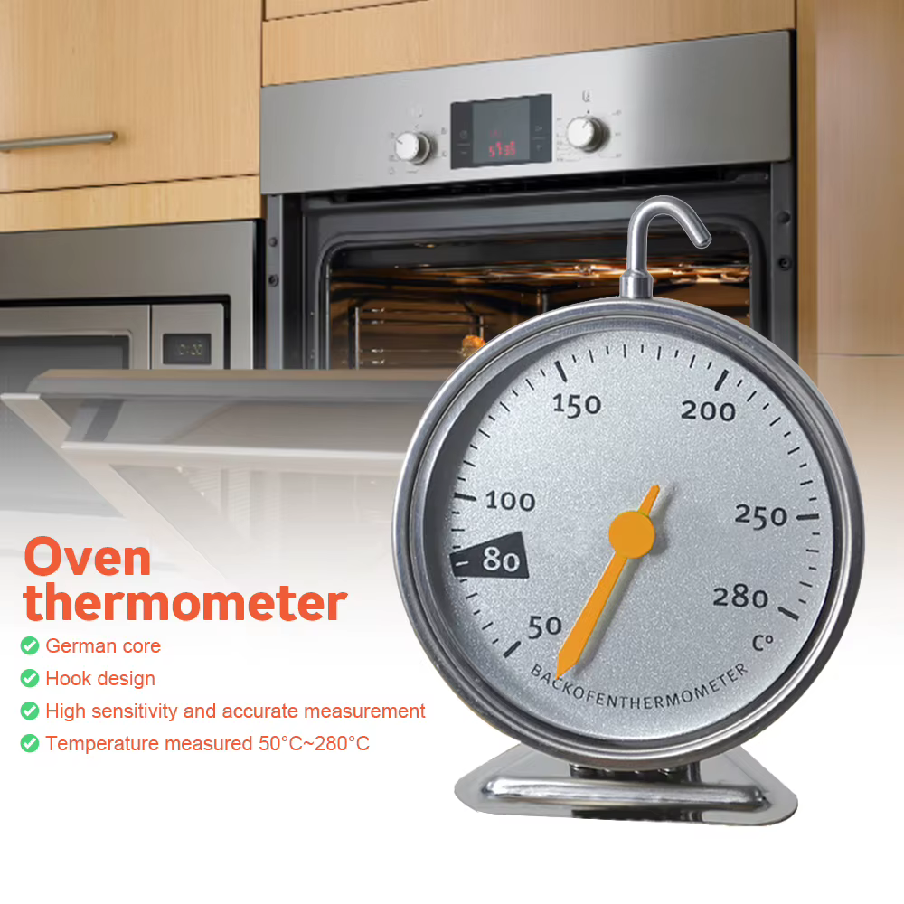 Thermomètre de four en acier inoxydable