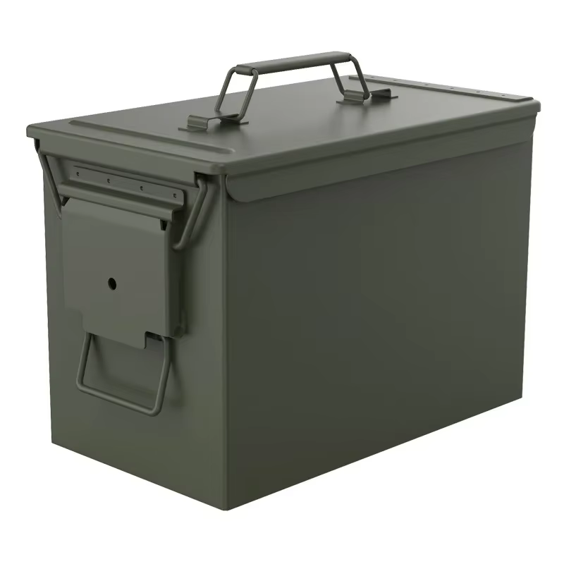 Boîte à munitions en acier multifonctionnelle
