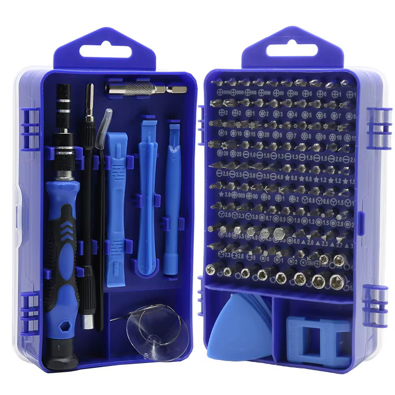 Jeu de tournevis isolés multifonctionnels 115 en 1