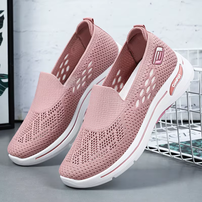 Chaussures orthopédiques antidérapantes pour femmes, chaussures de marche confortables et respirantes en maille, chaussures de sport de plein air, de jogging, taille 36-41