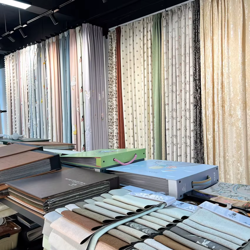 Commande personnalisée pour rideaux et stores
