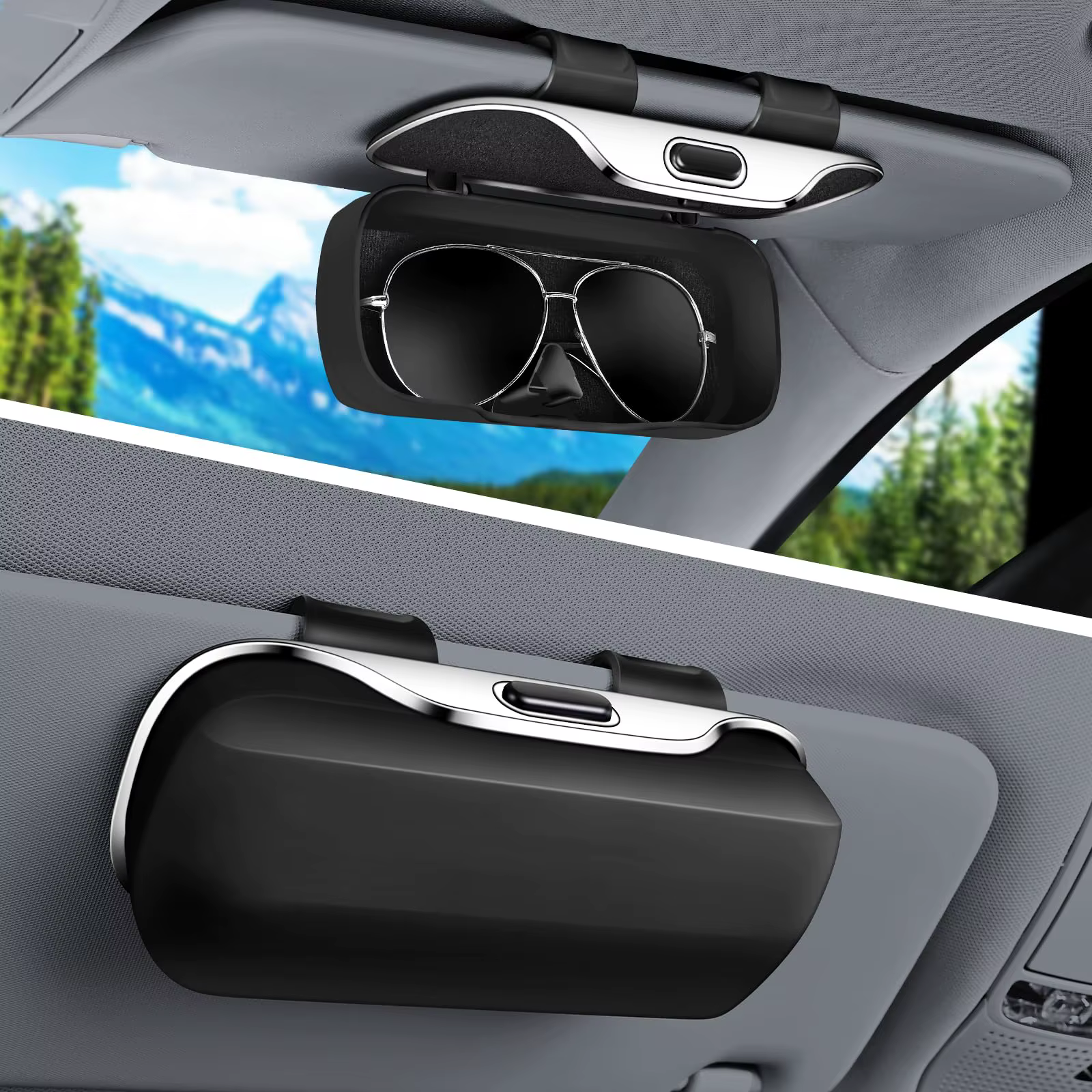 Nouvelle boîte à lunettes de voiture
