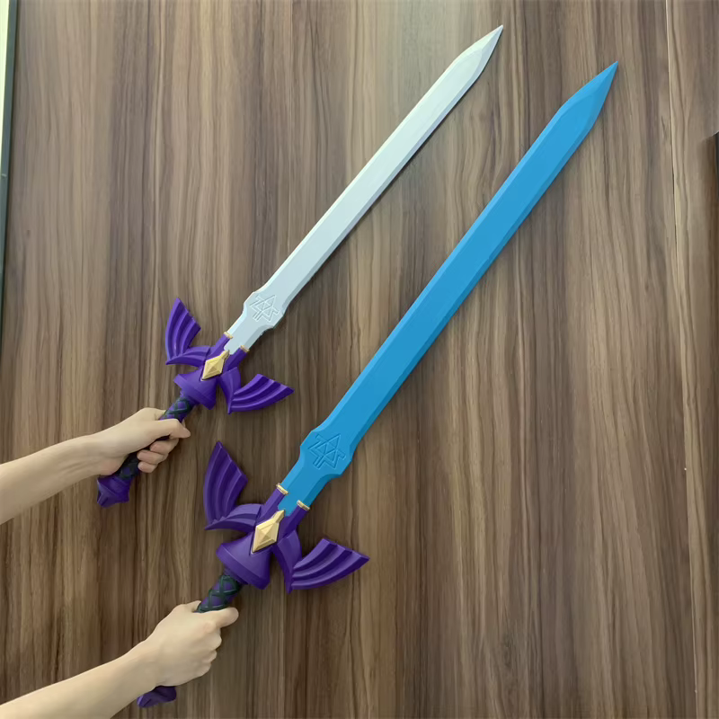 WW jeu lien marteau grand maître épée bouclier armes larmes du royaume Royal chevalier épée sécurité PU caoutchouc Halloween