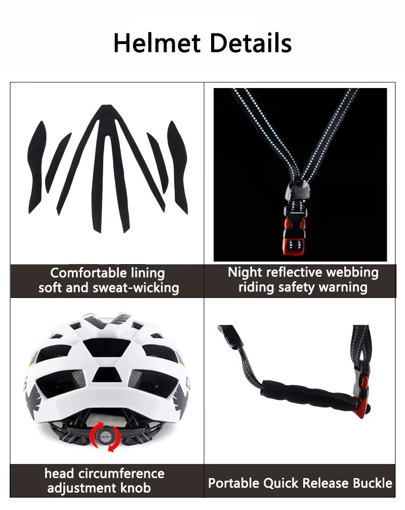 Casque de vélo Super grande taille XL 64cm pour hommes