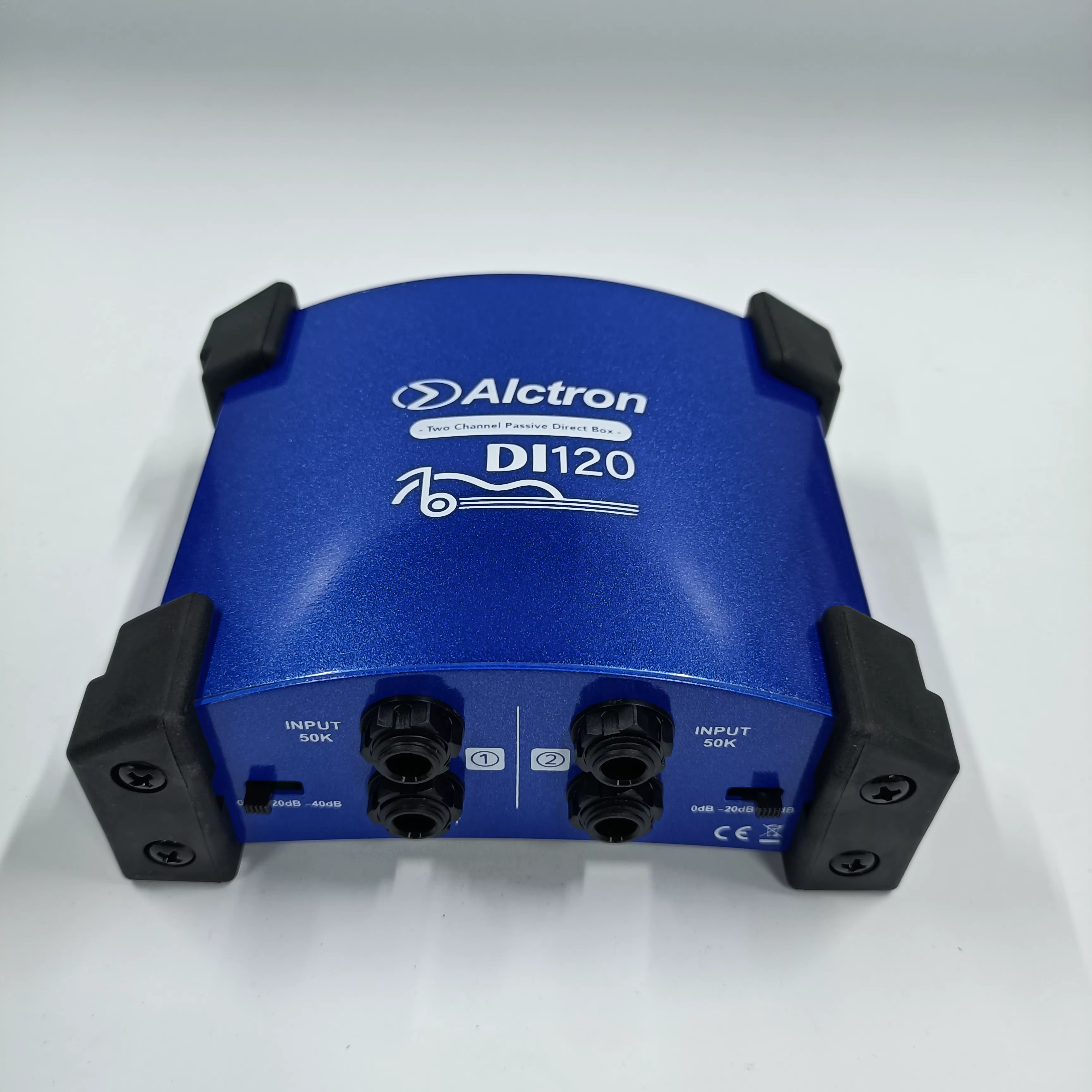 Alctron DI120 convertisseur d'impédance de boîtier DI passif bidirectionnel effecteur de scène DIBOX