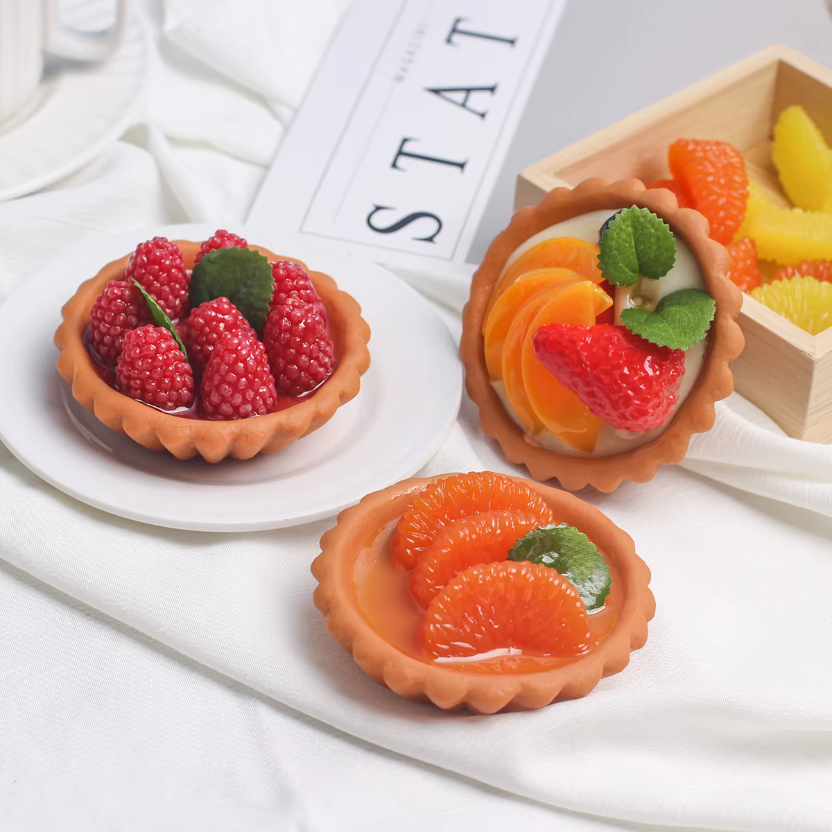 1 pièces Simulation tarte alimentaire européenne portugais