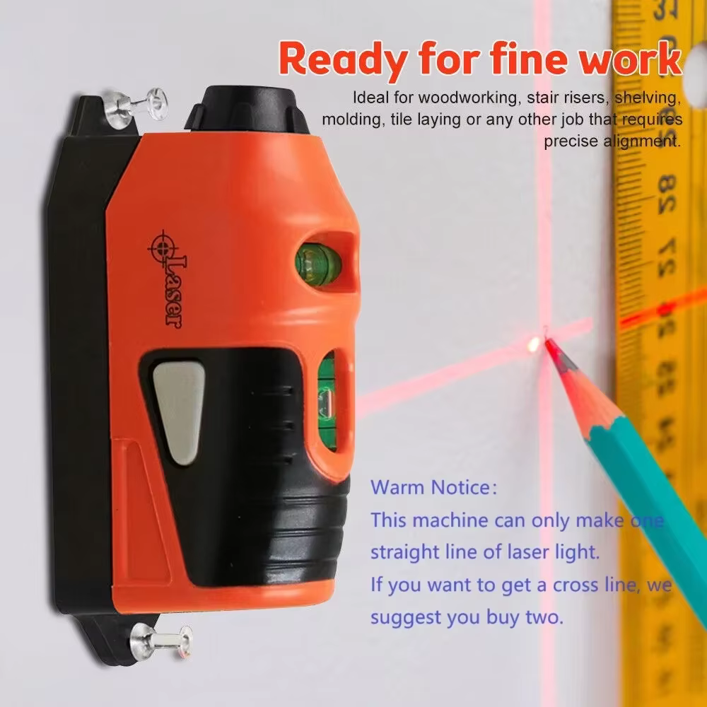 Mini outils de mesure de Projection de ligne Laser horizontale verticale Portable