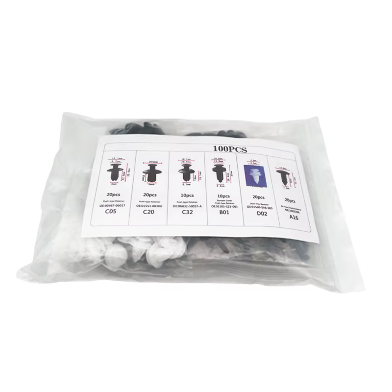 Kit de fixation automobile mixte pour carrosserie