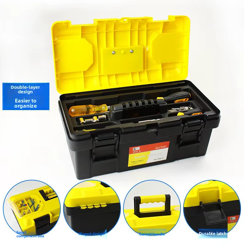 Boîte à outils en plastique Sika de 15