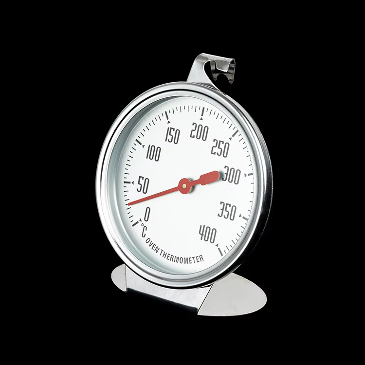 0-400 Celsius nouveau thermomètre de four en acier inoxydable accrocher ou support grand cadran cuisson barbecue