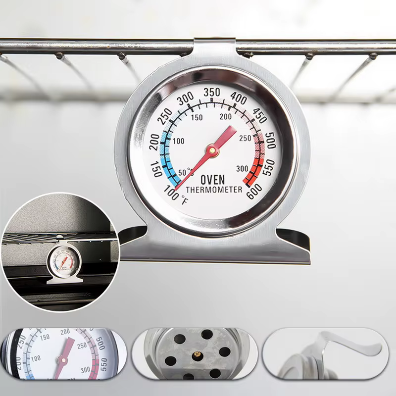 Thermomètre de four en acier inoxydable