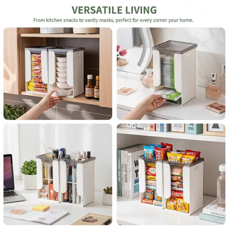 Boîte de rangement pour nouilles instantanées de grande capacité