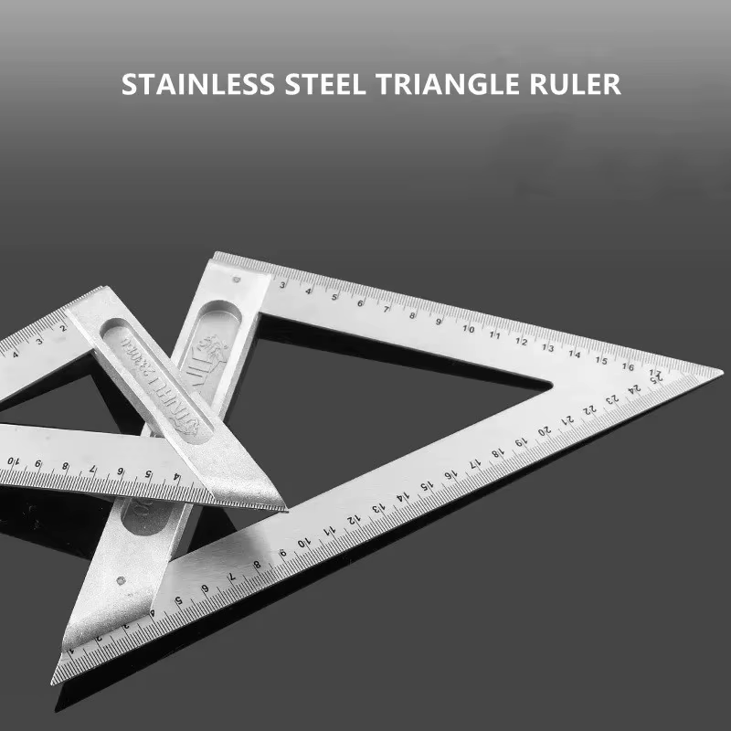 Règle carrée en alliage d'aluminium