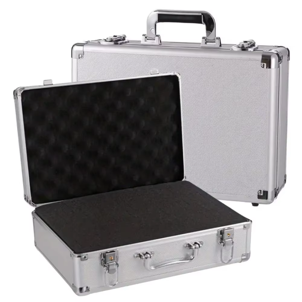 DONBox-Mallette de rangement portable en aluminium pour équipement de sécurité