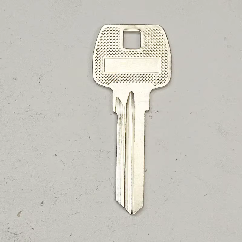 Lot de 5 clés vierges à rainure droite simple face, non taillées, pour serrures de porte de sécurité domestique et cadenas