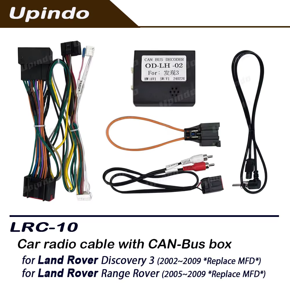 Accessoires de voiture câble Radio Android adaptateur CANBus pour Land Rover Discovery 3 Range