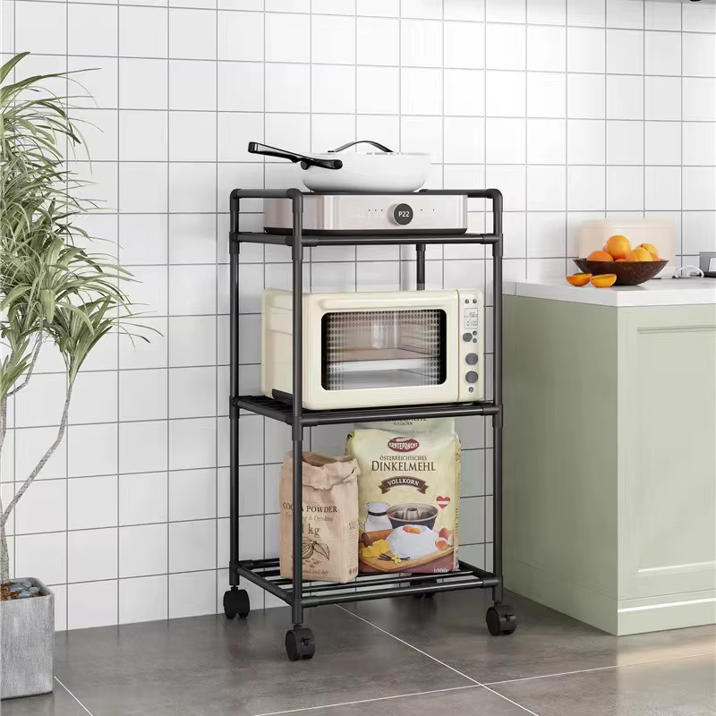Chariot de rangement de cuisine pour étagères - unité