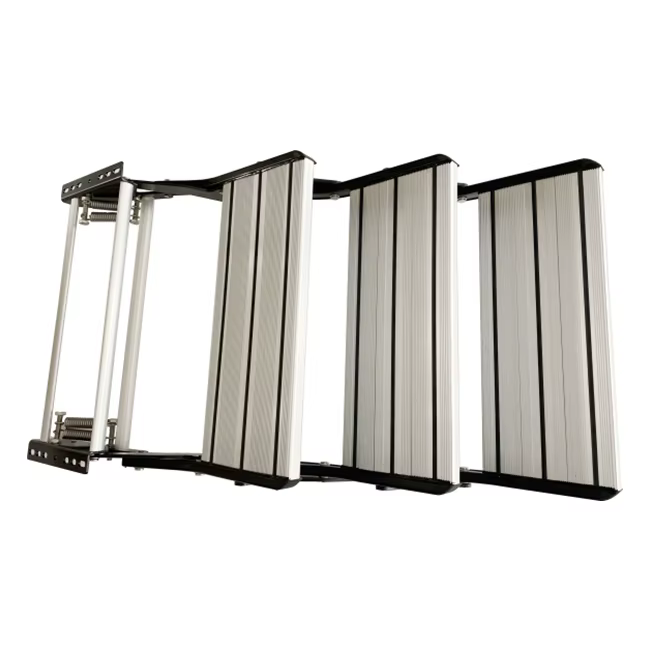 Marchepied pliant manuel à trois couches en aluminium pour caravane RV camping-car de haute qualité