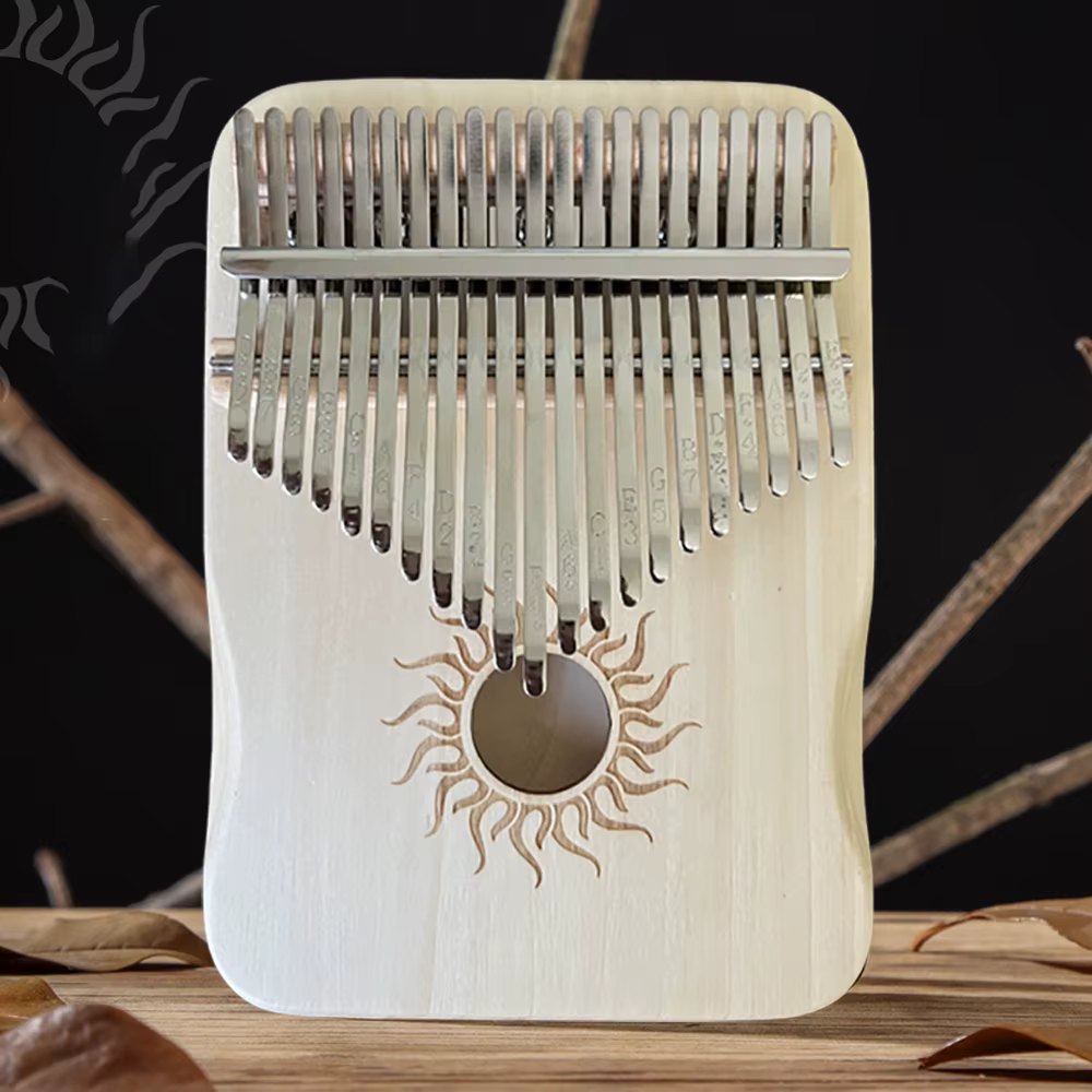 Hluru Kalimba 21 touches en bois d'érable