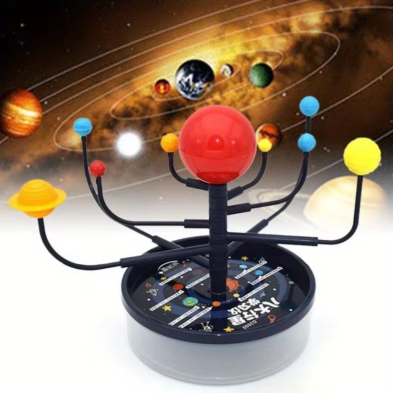 1 ensemble système solaire neuf planètes modèle Kit scientifique bricolage assemblage Interaction Parent-enfant
