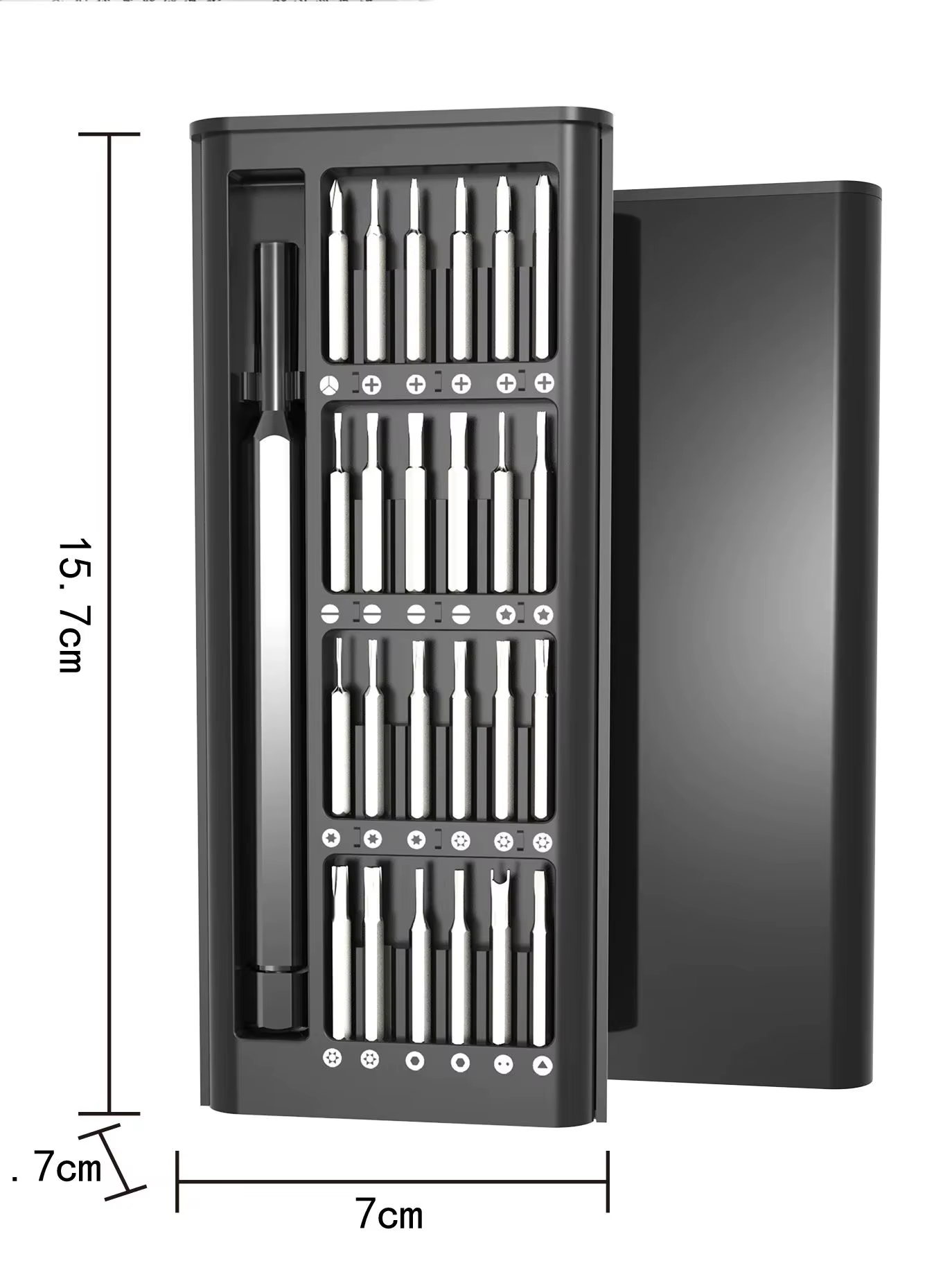 Jeu de tournevis magnétiques 24 en 1