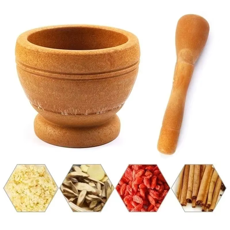 Ensemble de mortier et pilon en résine