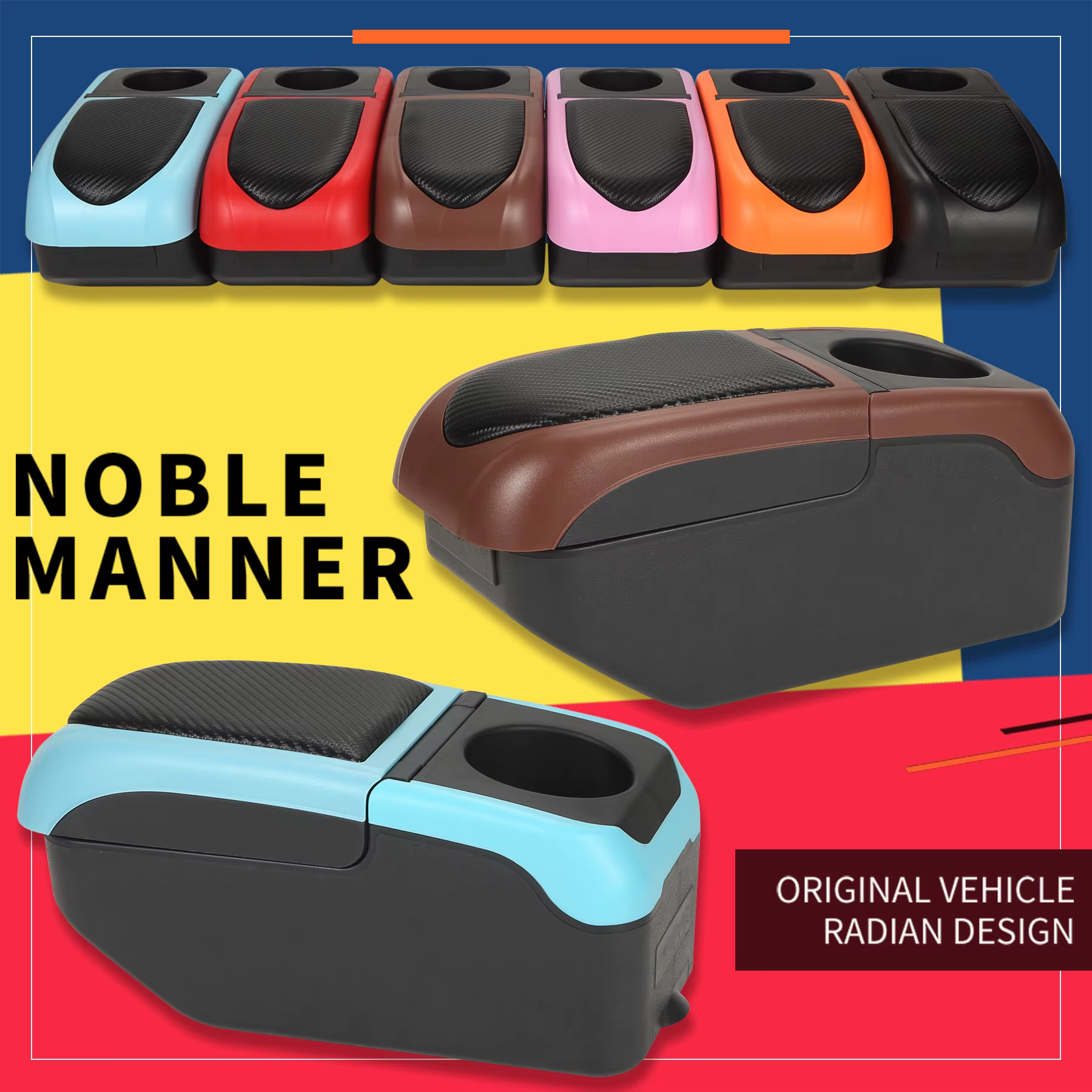 Boîte de rangement pour accoudoir de voiture Nissan Kicks